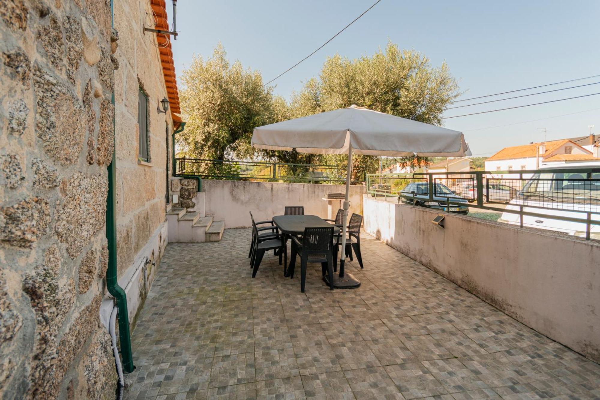 Casa Rustica T2 Com Salamandra E Cozinha - Seia - Serra Da Estrela - Casa Do Loureiro II Eksteriør bilde